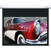 5m Sapphire Electric Projector Screen With Handheld Radio Remote Control 16:10